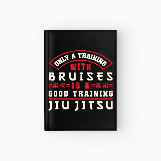 Brazilian Jiu Jitsu MMA Bjj Hugger Hardcover Journal