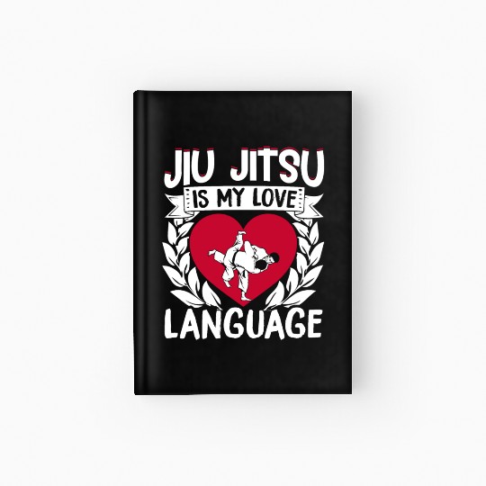 Brazilian Jiu Jitsu MMA Bjj Hugger Hardcover Journal