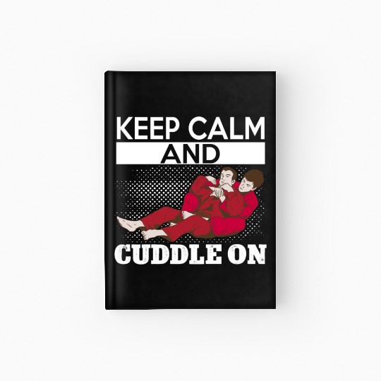 Brazilian Jiu Jitsu MMA Bjj Hugger Hardcover Journal