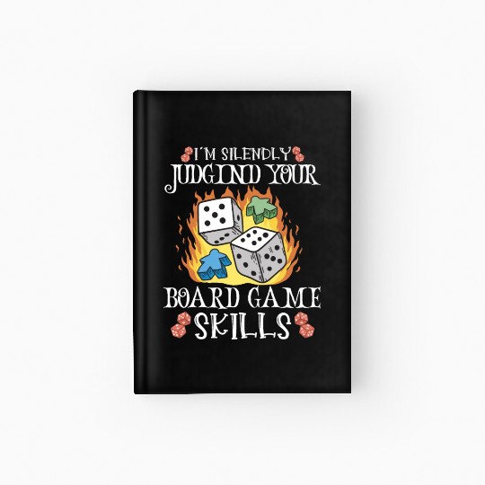 Wine Board Games Chess Board Game Player Gambling Hardcover Journal