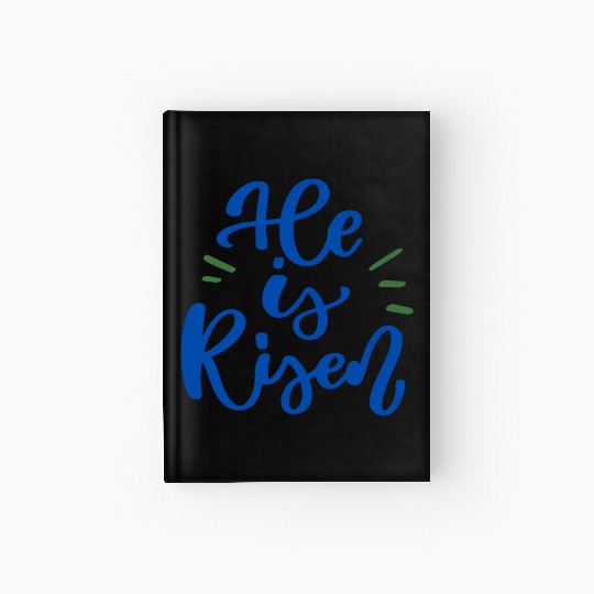 He Is Risen Religious Easter Hardcover Journal