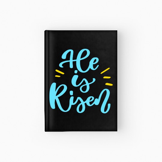 He Is Risen Religious Easter Hardcover Journal