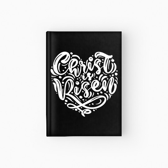 He Is Risen Religious Easter Hardcover Journal