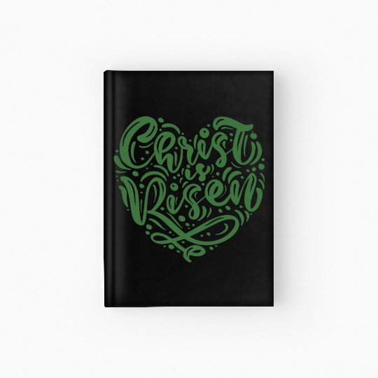 He Is Risen Christian Easter Hardcover Journal