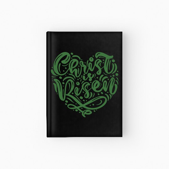 He Is Risen Christian Easter Hardcover Journal