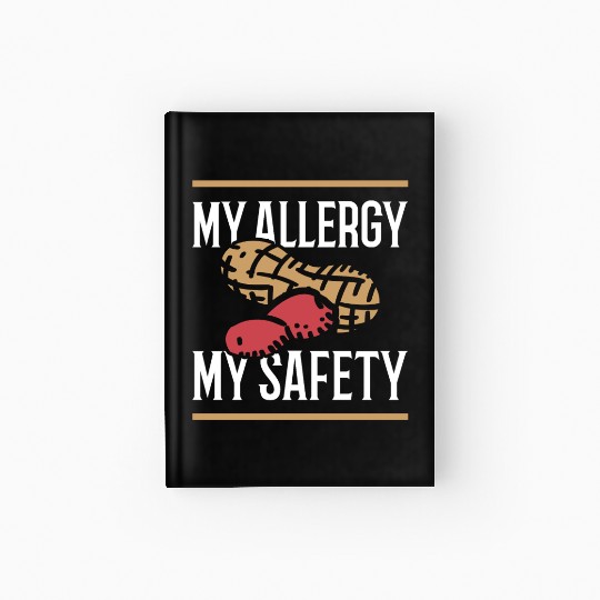 My Allergy My Safety Peanut Allergic Hardcover Journal