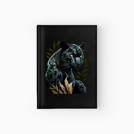 The power of the black panther Hardcover Journal