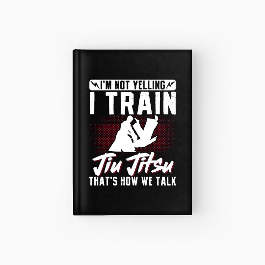 Brazilian Jiu Jitsu MMA Bjj Hugger Hardcover Journal