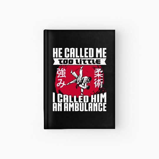 Brazilian Jiu Jitsu MMA Bjj Hugger Hardcover Journal