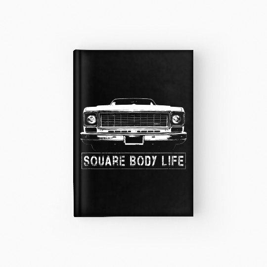Early 70s Square Body Truck Hardcover Journal