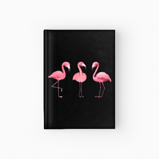 Pink Flamingo Hardcover Journal