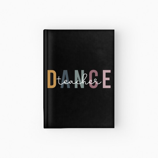 Dance Teacher Retro Hardcover Journal Ballet Dance