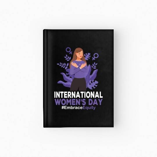 International Women's Day 2023 8 March IWD Embrace Hardcover Journal
