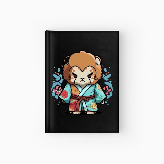 Lion kimono Hardcover Journal