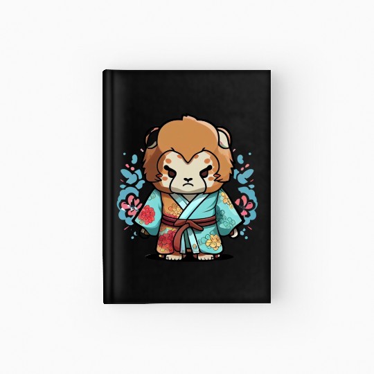 Lion kimono Hardcover Journal