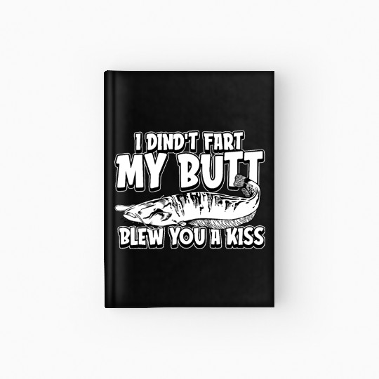 Catfish Fishing Humorous Hardcover Journal