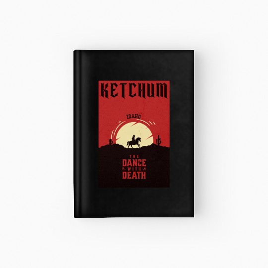 Ketchum Idaho wild west town Hardcover Journal