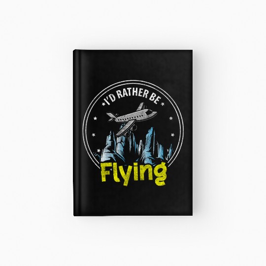 Pilot Profession Aerobatic Pilots Hardcover Journal