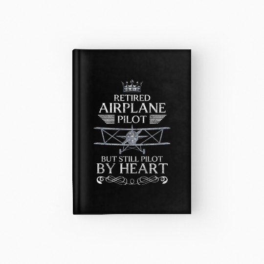 Pilot Airfield Jet Aerobatic Pilots Hardcover Journal
