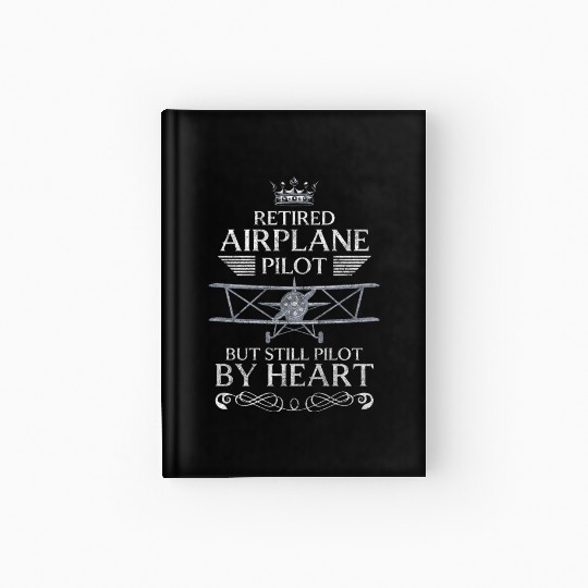 Pilot Airfield Jet Aerobatic Pilots Hardcover Journal