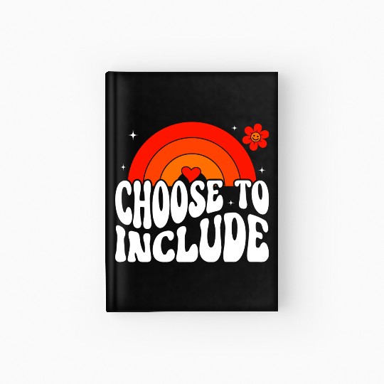Choose To Include For Autism Teacher Hardcover Journal