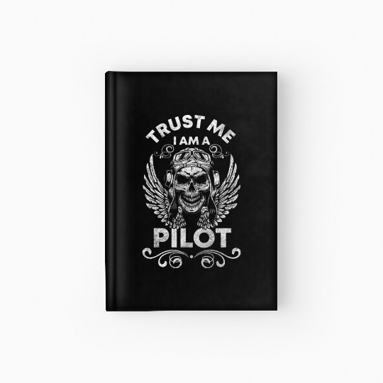 Pilot Jet Model Aircraft Hardcover Journal