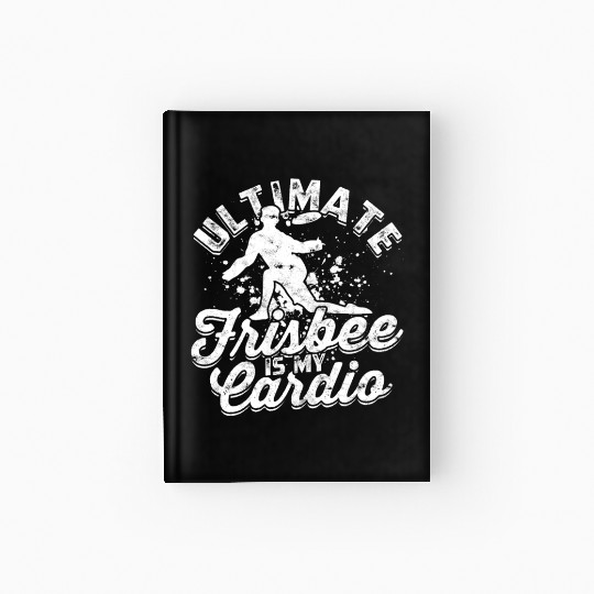 Ultimate Frisbee Importanter Disc Golf Ultimate Hardcover Journal