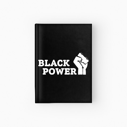 Black Power Hardcover Journal
