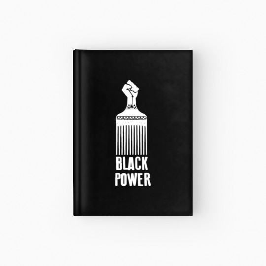 Black Power Hardcover Journal