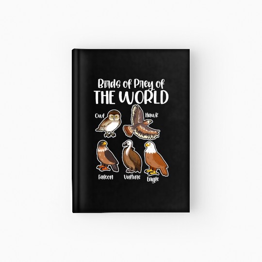 Birds of Prey Of The World Hardcover Journal