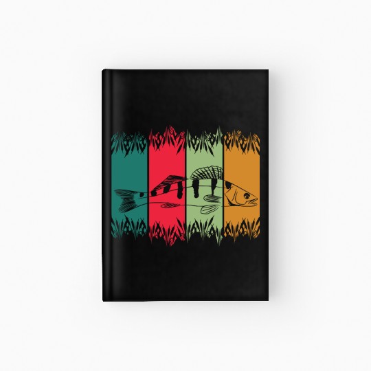 Walleye - walleye fishing Hardcover Journal