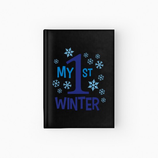 My 1st WINTER Snowflakes Hardcover Journal