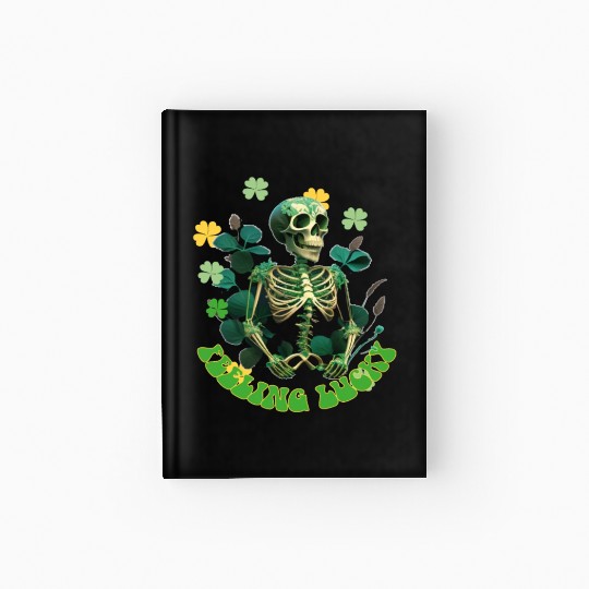 feeling lucky Hardcover Journal