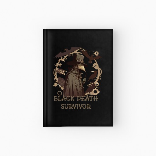 plague doctor Hardcover Journal