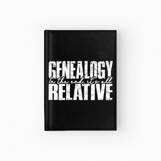Genealogy Family Historian Ancestry Genealogist Hardcover Journal
