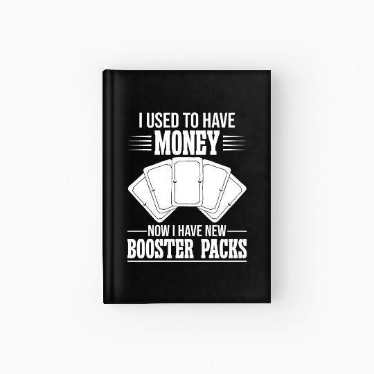 Funny Trading Card Game TCG Hardcover Journal