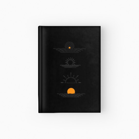 The Step-by-Step Sunrise Hardcover Journal