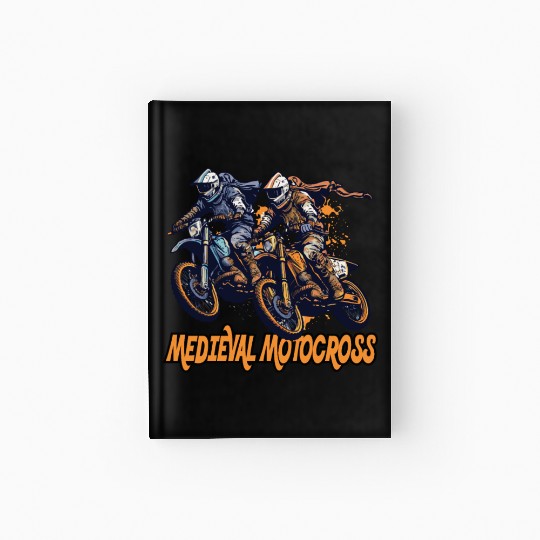 Medieval Motocross Adventure Hardcover Journal