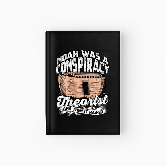 Conspiracy Theorist Theory Science Fiction Hardcover Journal
