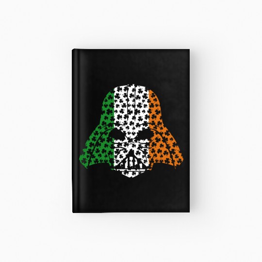 Darth Vader Saint Patricks Day Hardcover Journal