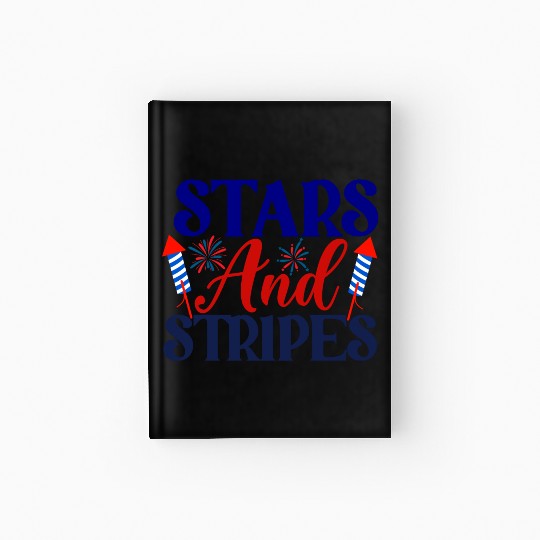 Stars And Stripes Hardcover Journal