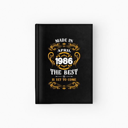 Made In April 1986 The Best Hardcover Journal