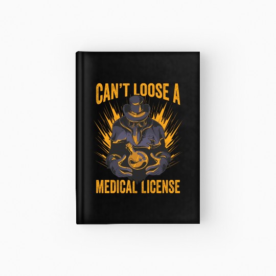 Plague Doctor Plague Doctor Mask Medicines Hardcover Journal