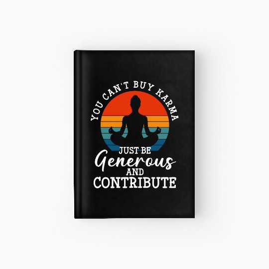 Spiritual Positive Sarcasm Ego Hardcover Journal