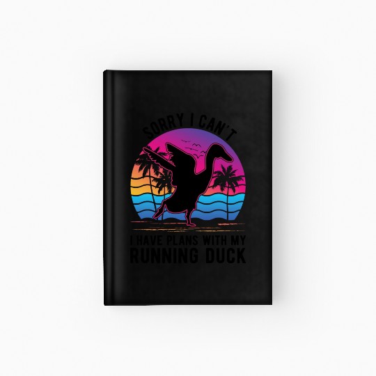 Indian Runner Duck Gift Bottle Hardcover Journal