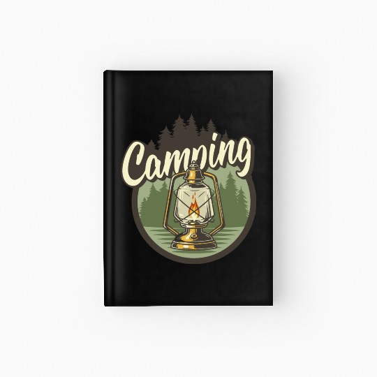 CAMPING LIGHT Hardcover Journal