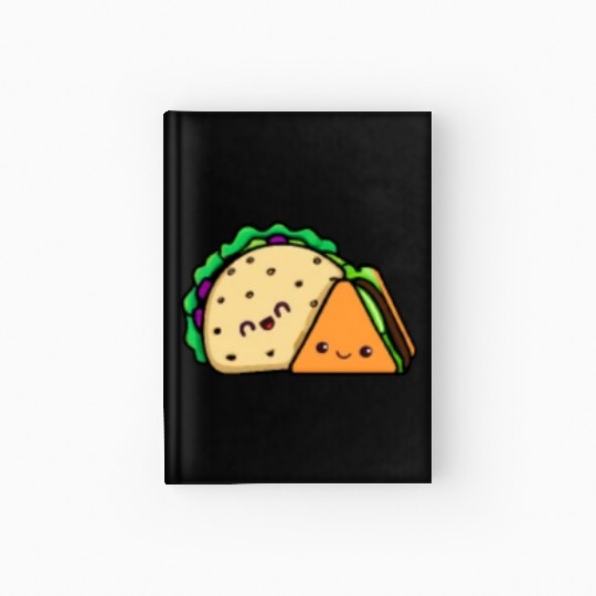 Doner Taco Best Friends Pocket design Hardcover Journal