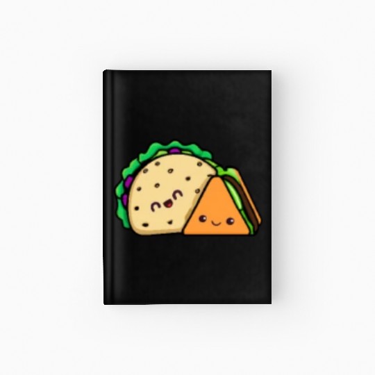 Doner Taco Best Friends Pocket design Hardcover Journal