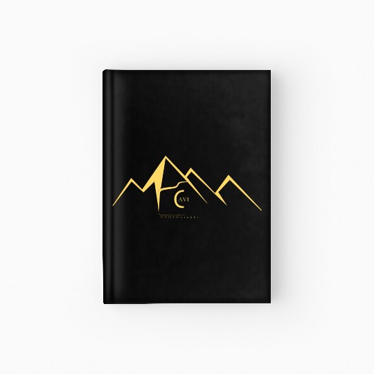 A special logo for photography lovers, which is a Hardcover Journal