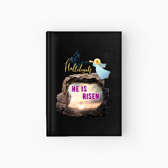 He Is Risen- Hallelujah Hardcover Journal